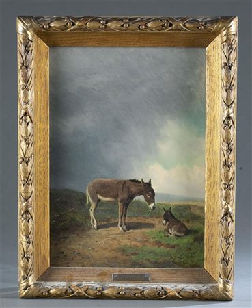 TWO DONKEYS