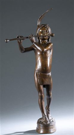 Flute player, 1905
