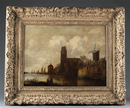 "City View at a Canal"