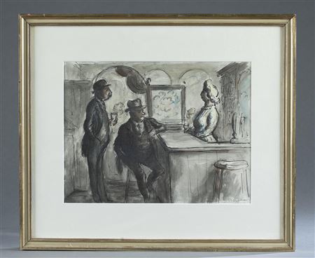 "The Barmaid."