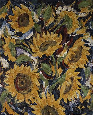 'Sonnenblumen', 1997 by Andrew Hart-Adler - Auction record, sale price, and art valuation. Compare with similar artists and explore comparable artworks.