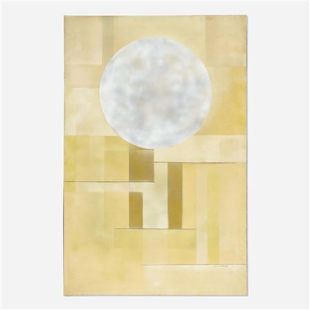 White Disc on Yellow Background by Eugenia Okoshi - Auction record, sale price, and art valuation. Compare with similar artists and explore comparable artworks.