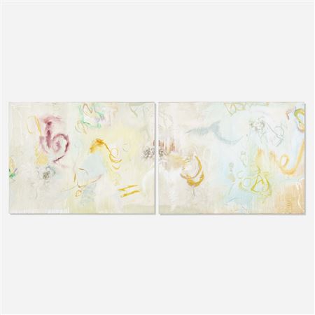 Park Walk No. 2 (diptych)