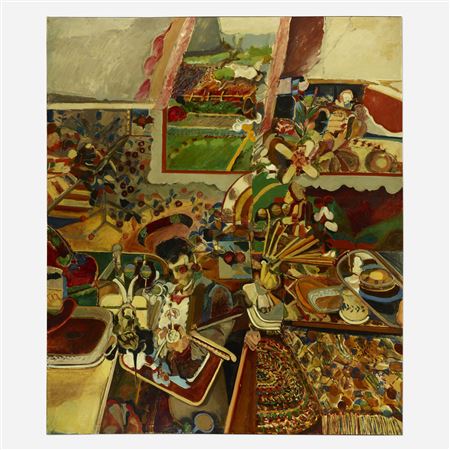 Interior by Robert Myrrden Barnes - Auction record, sale price, and art valuation. Compare with similar artists and explore comparable artworks.