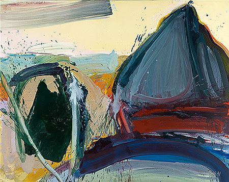 Grainstacks at sunset (from the series “Les Meules” 1997 Hommage á Claude Monet)