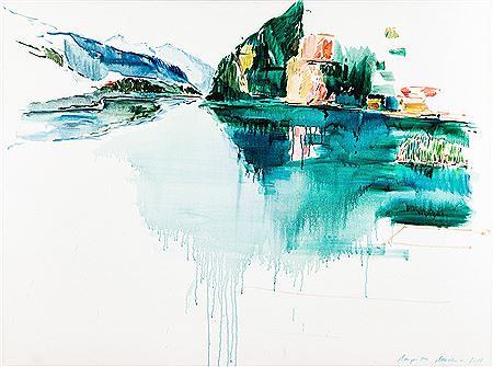 Millstätter See – smooth as glass by Brigitte Bruckner-Mikl - Auction record, sale price, and art valuation. Compare with similar artists and explore comparable artworks.
