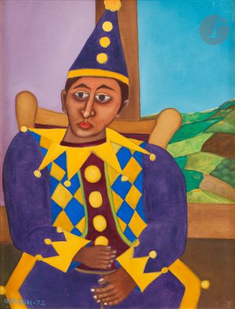 Pierrot em azul, 1972