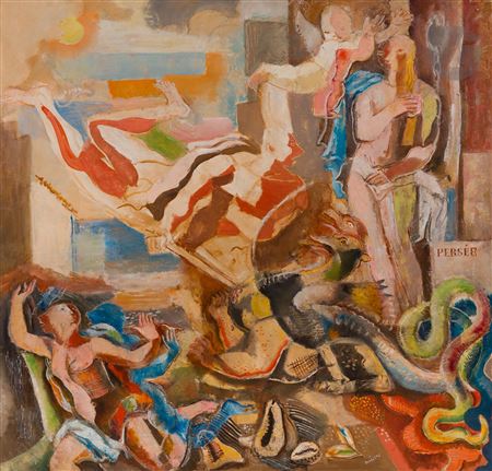 Perseus by Charles-George Dufresne - Auction record, sale price, and art valuation. Compare with similar artists and explore comparable artworks.