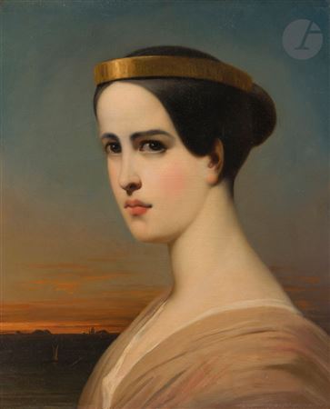 Sample artwork by Achille Deveria (1800 - 1857), known for illustration and lithography - View similar artists and auction records
