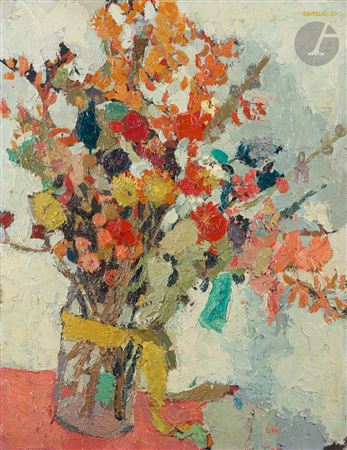 Bouquet of flowers, 1960