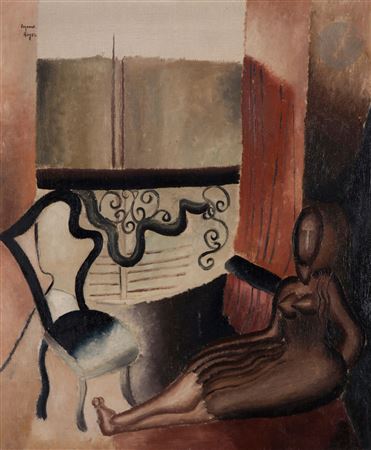 Chair in front of the window, 1928
