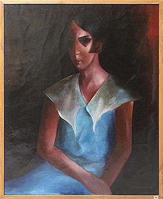 Potifar's wife by Karel Skala - Auction record, sale price, and art valuation. Compare with similar artists and explore comparable artworks.