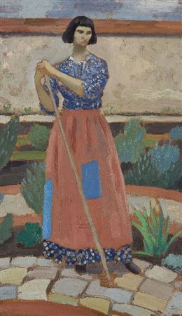 Dorelia in the Garden