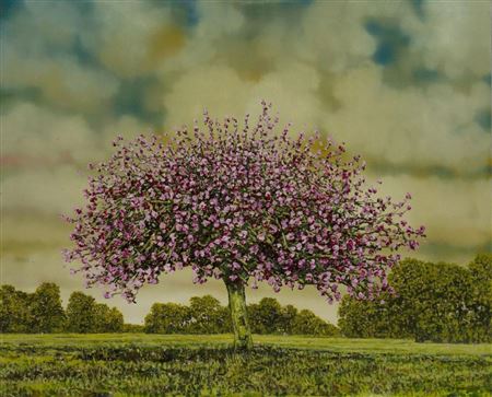 Falling Blossom by Jack Frame - Auction record, sale price, and art valuation. Compare with similar artists and explore comparable artworks.
