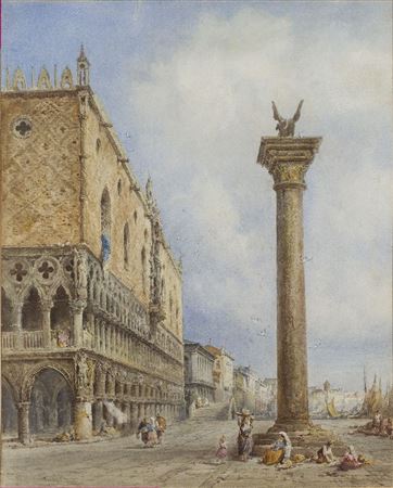View of the Doge's Palace, Venice