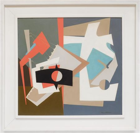 Abstraction with Black Shape