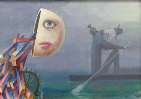 Surreales Motiv "Notturno"