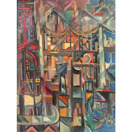 Festival City, abstract street scene