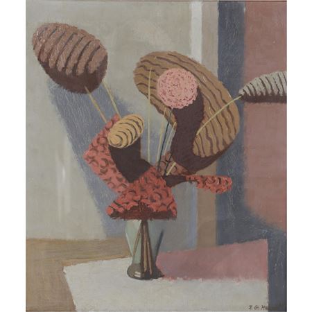 Abstract Floral Still Life