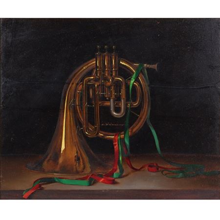 Mellophone by John Edward Bannon - Auction record, sale price, and art valuation. Compare with similar artists and explore comparable artworks.