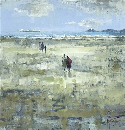 'A Walk on Swansea Bay' by Andrew Douglas Forbes - Auction record, sale price, and art valuation. Compare with similar artists and explore comparable artworks.