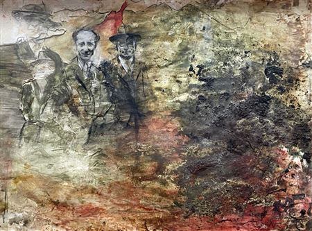 Y Tri / The Three by Ivor Davies - Auction record, sale price, and art valuation. Compare with similar artists and explore comparable artworks.