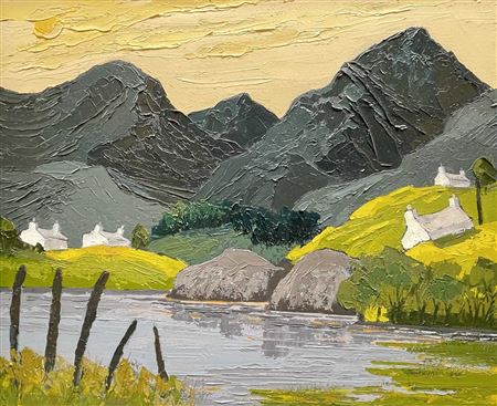 Sample artwork by Wynne Jenkins (1937 - 2019), known for painting - View similar artists and auction records