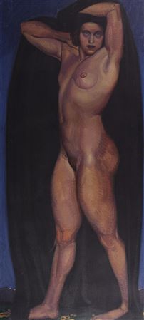 Standing Female Nude