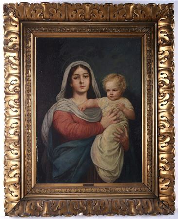 Madonna und Kind by Ludwig Graaf - Auction record, sale price, and art valuation. Compare with similar artists and explore comparable artworks.