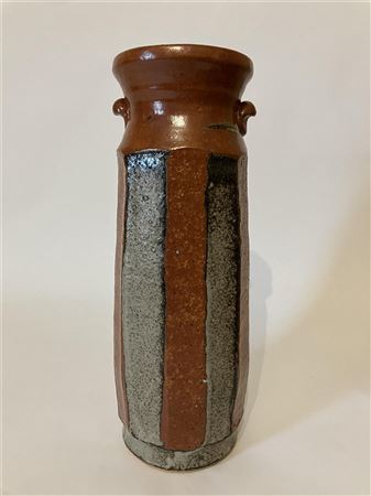 Wheel-thrown vase