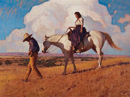 Toward the Afternoon Sun by Glenn Dean - Auction record, sale price, and art valuation. Compare with similar artists and explore comparable artworks.