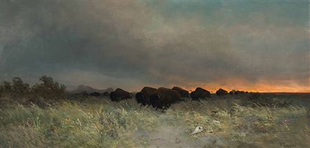 Buffalo Stampede-Prarie Fire