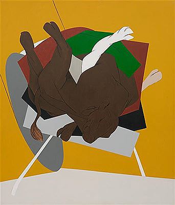 Untitled (Bull on Rickshaw) by Tyeb Mehta - Auction record, sale price, and art valuation. Compare with similar artists and explore comparable artworks.