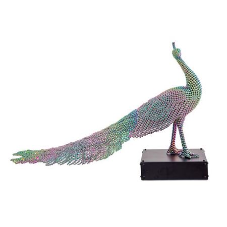 Untitled (Peacock) by Valay Shende - Auction record, sale price, and art valuation. Compare with similar artists and explore comparable artworks.