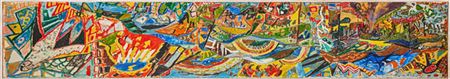 Sample artwork by Uno Vallman (1913 - 2004), known for painting - View similar artists and auction records