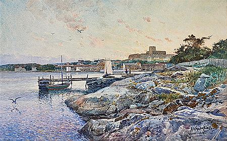 Motiv från Marstrand by Anna Gardell-Ericson - Auction record, sale price, and art valuation. Compare with similar artists and explore comparable artworks.