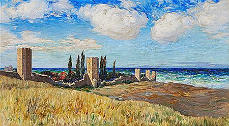 Vy över Visby från Nordergravar by Ingeborg Westfelt-Eggertz - Auction record, sale price, and art valuation. Compare with similar artists and explore comparable artworks.