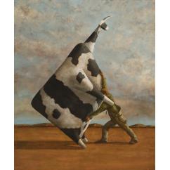 Man Lifting Cow (1)