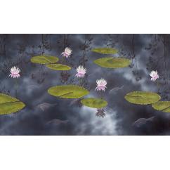 Guyi Bulgabula (Fish and Lily) by Lin Onus - Auction record, sale price, and art valuation. Compare with similar artists and explore comparable artworks.