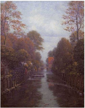 Herbstlicher Blick auf einen Kanal by Paul Buchholz - Auction record, sale price, and art valuation. Compare with similar artists and explore comparable artworks.