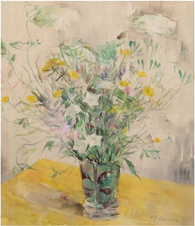 Wildblumenstrauß by Elfriede Kneiphoff - Auction record, sale price, and art valuation. Compare with similar artists and explore comparable artworks.