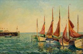 Fishing Boats in the Port of Helgoland
