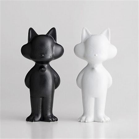Bouquet (Vase) (Black, White)