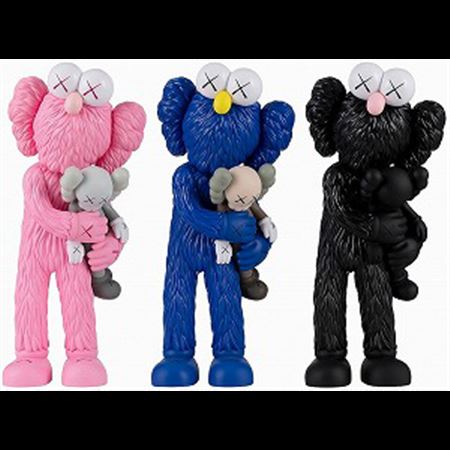 KAWS TAKE OPEN EDITION (Pink, Blue, Black) (3)