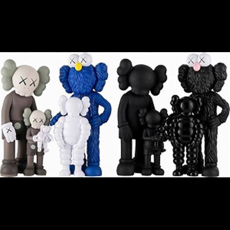 KAWS FAMILY (Multicolor, Black)(4)