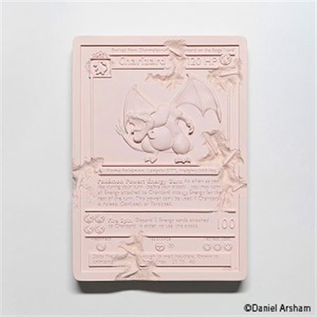Crystalized Charizard Card (Pink)