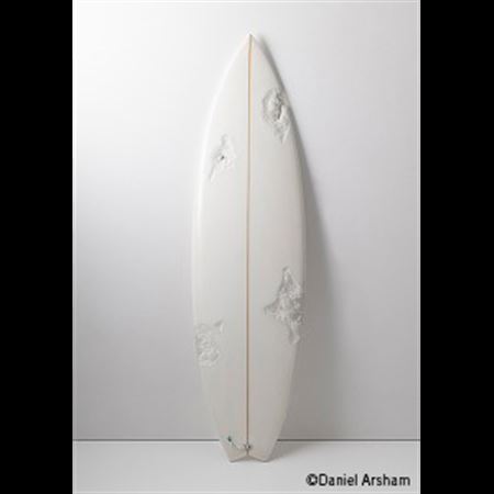 Arsham X Haydenshapes Eroded Surfboard