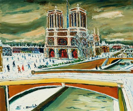 Notre Dame vue du pont S. Michel