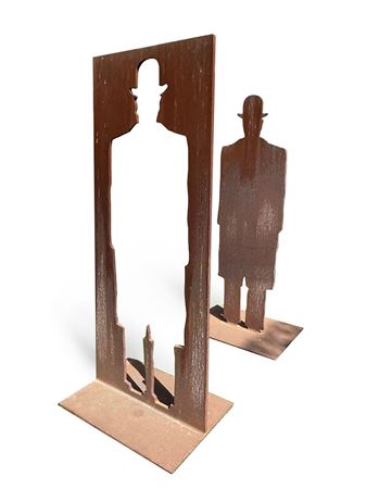 Sample artwork by Josep Luis Pascual Y Samaranch (Born 1947), known for painting, iron sculpture, engraving, lithographs, video, poster design - View similar artists and auction records
