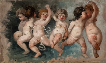 "Puttis" by Luis Taberner y Montalvo - Auction record, sale price, and art valuation. Compare with similar artists and explore comparable artworks.